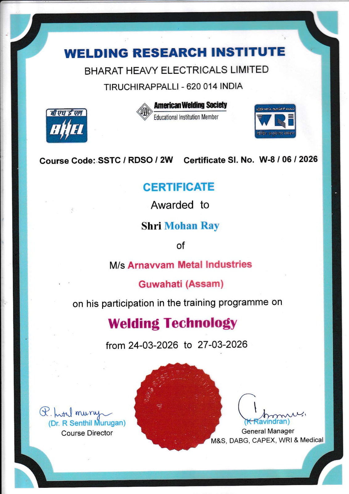 Certificate 4